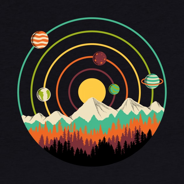 Planets Landscape by coffeeman